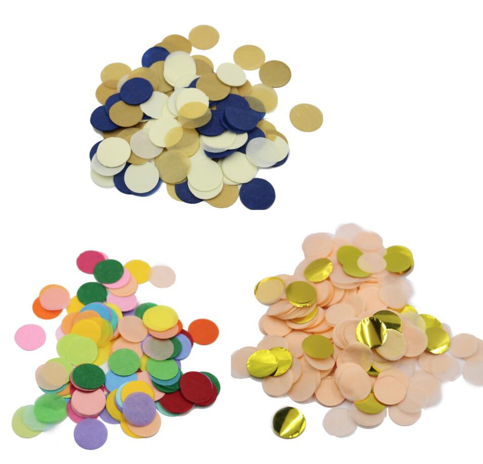 (5000pieces / bag)    Ƽ  Party Round Cut Confetti 1    ̺ /(5000pieces/bag) Multicolor Tissue Paper Party Round Cut Confetti